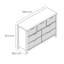 118cm W 7 - Drawer Chest of Drawers-807700794