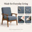 Chaise d'appoint rembourrée Bridgeview-1459021940