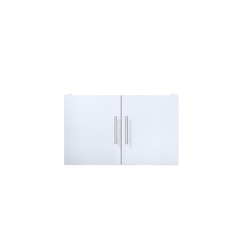 Geneva 30'' Glossy White Wall-Mounted Vanity Cabinet