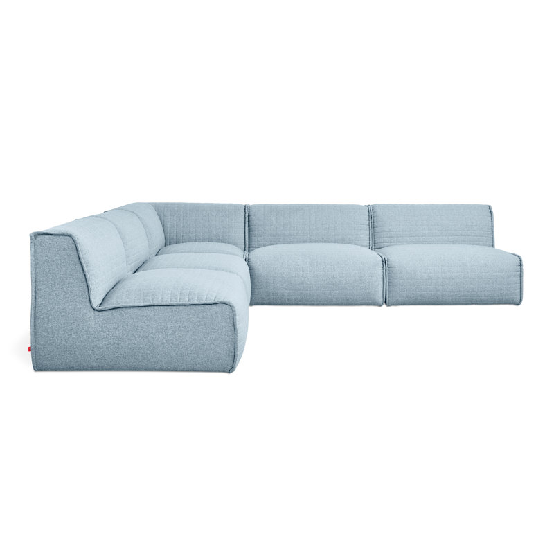 Canapé modulaire 5 pièces Nexus, Polyester Parlement Lake
