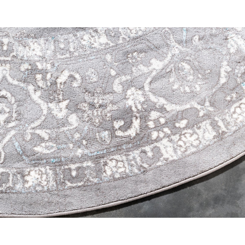 Paden Oriental Indoor Rug, Round 6'1"