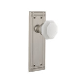 Mission Plate with Waldorf White Milk Knob