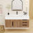 Jessica 48'' Wall-Mounted Single Bathroom Vanity-770587521
