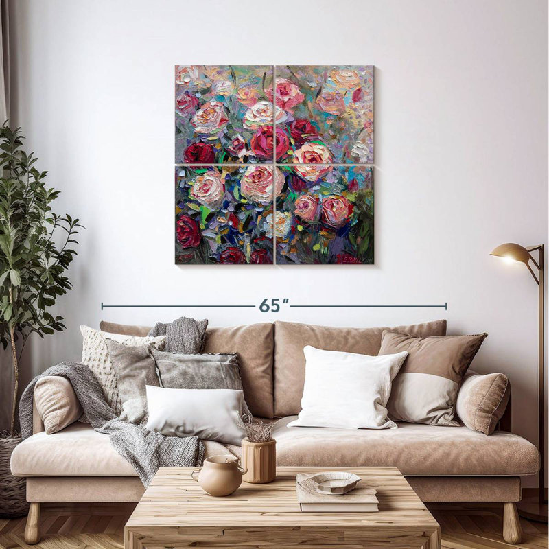 Harnek roses en fleurs