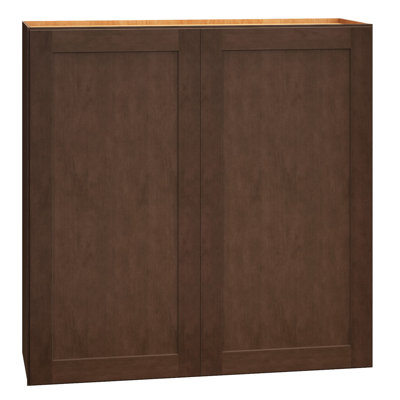 Dwelling Livingston Fully Assembled 2-Door Wall Cabinet With 2 Adjustable Shelves 36" W X 36" H X 12" D