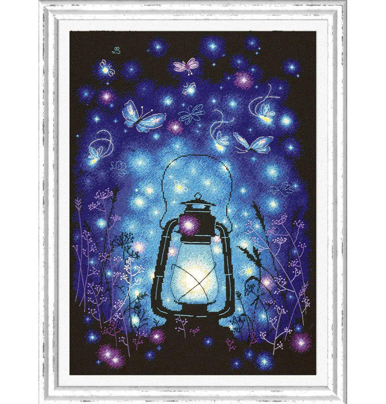  Counted Cross-Stitch Kit Magic Light 89-02