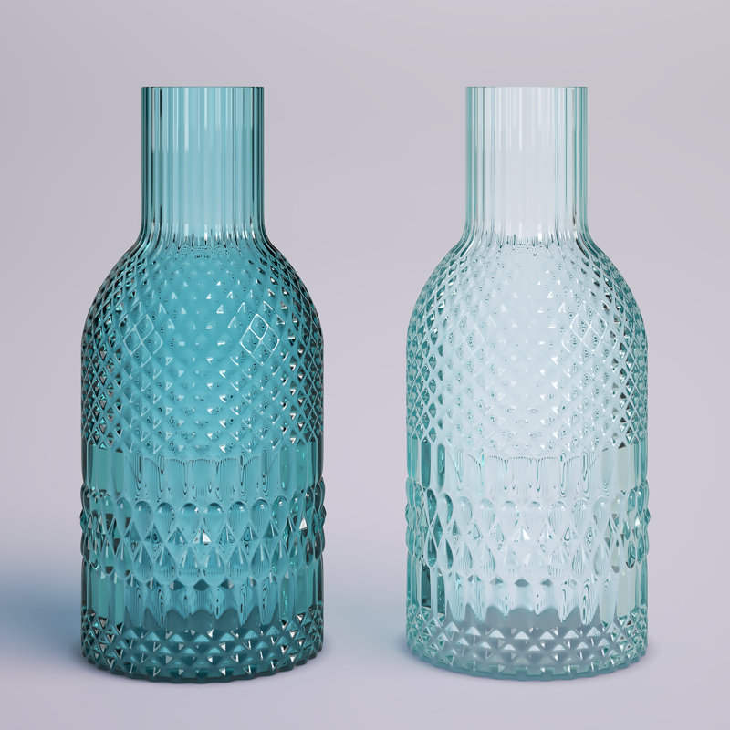 Vase de table en verre Kwiatkowski