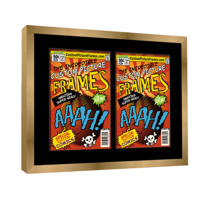 Wood Picture Frame with Mat