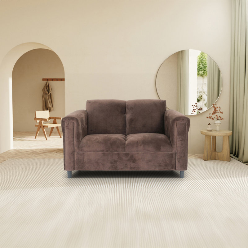Canapé Modern, 2, H 25,05 po x l 54,05 po x P 34,05 po