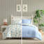 Laura Ashley Morning Gloria Pink Cotton Reversible Comforter Set-125088632-125088635