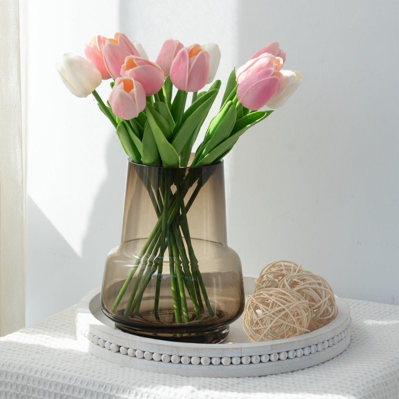 Grand vase à fleurs 7,3 po