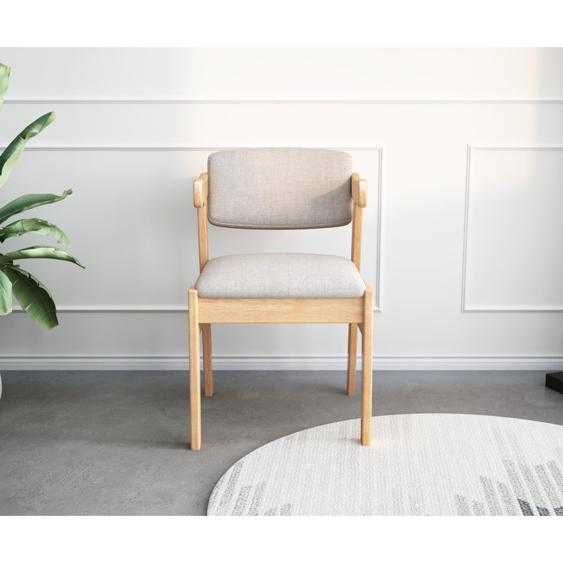 Bouirou Kids Wood Adjustable Height Chair, Nature