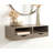 Adeana Poplar Floating Shelf with Drawer-848402274