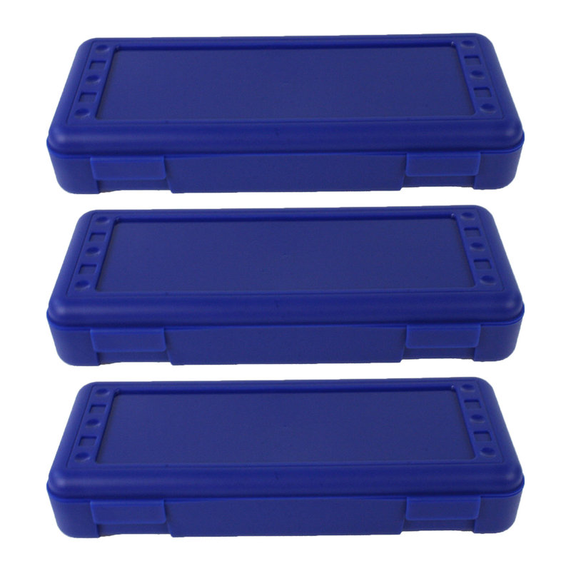 Boîte à règle, Bleu