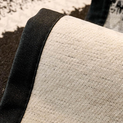 Housse de coussin en chenille
