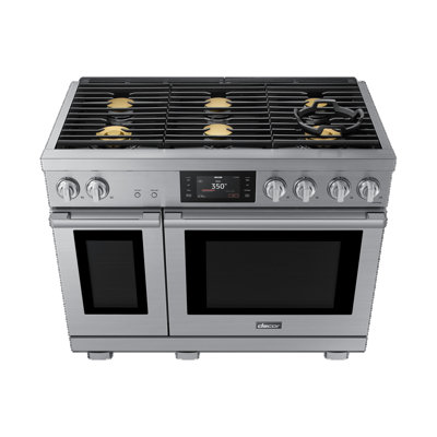 48" Pro-Range 6 Burners, Transitional, Silver