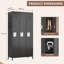 Metal 1 - Tier 90cm School Locker with Key-674628369