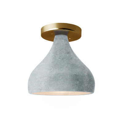 Amezcua Radiance - Droplet Semi-Flush - Concrete