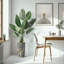 Arbre artificiel dans un pot de fleurs, arbre en soie Fake Bird-1312940505-1306554098