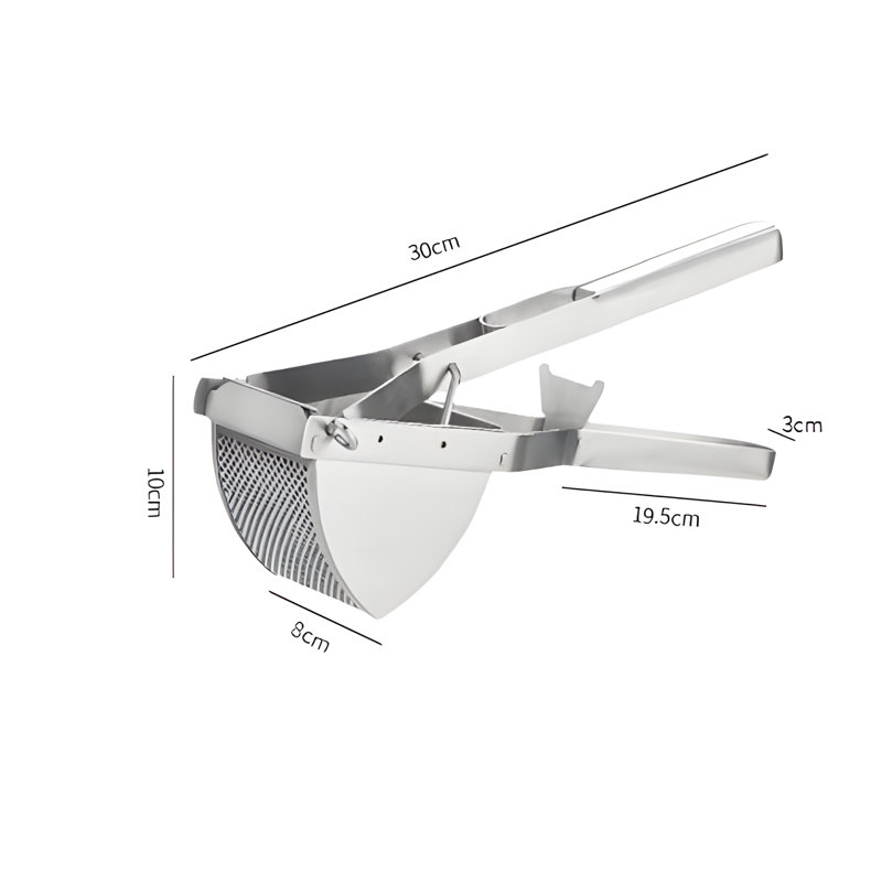 Vicbuy Stainless Steel Garlic Press