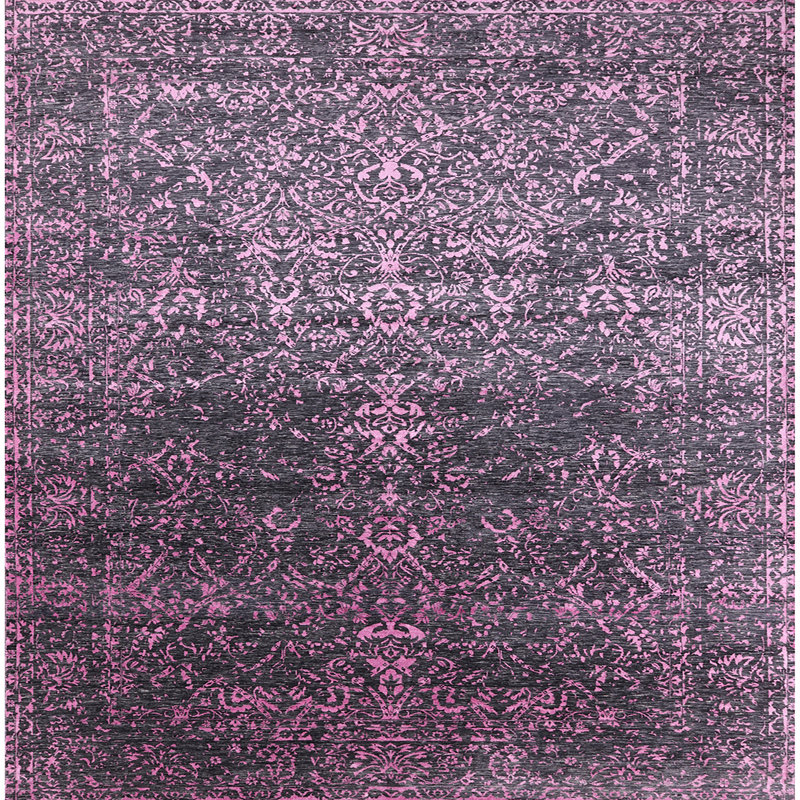 Amaras Oriental Indoor Rug, Square 3'