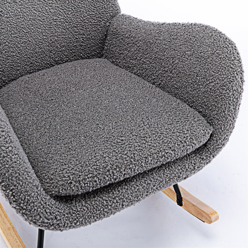 Chaise berçante moderne