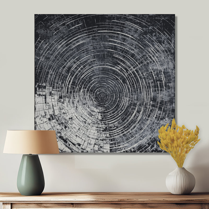 «Celestial Balance», reproduction sur bois en bois - décoration murale arbre en métal, impression moderne sur métal