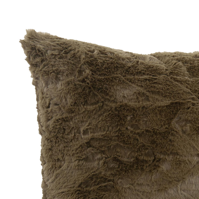 Coussin 14 x 22 Angora , Moss, Polyuréthane