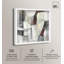 Décoration murale bureau Shadows in Motion I Shadowbox Print par Art Remedy, cadre blanc, 25 x 25-758792442-758792441
