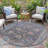 Machine Washable Indoor/Outdoor Xhevrie Gray Rug-112132084