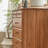 Cherry Wood Storage Cabinet