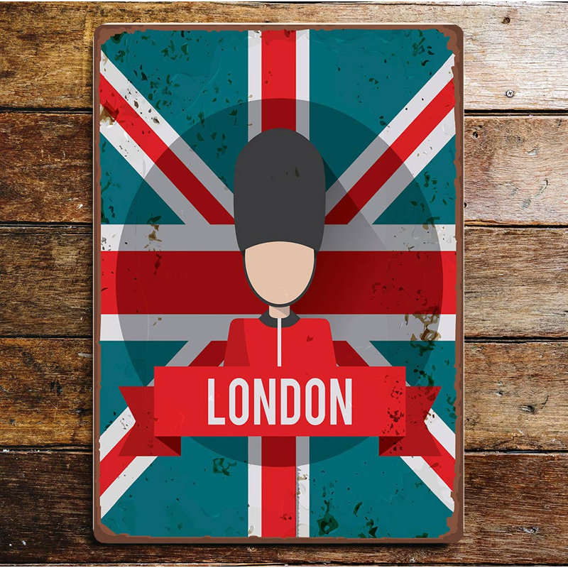 Cities & Countries Wall Decor on Metal, 81cm H x 61cm W
