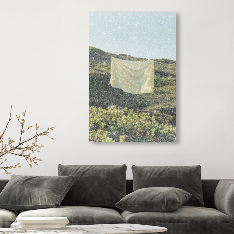 Floating Cotton II Print by Oliver Gal, 36"H x 24"W, Gallery Wrapped