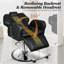 Chaise de dessinateur en similicuir-2006531555