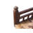 Japanese Garden Bridge with Finials
