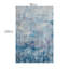 Tapis en faux cachemire dégradé bleu dégradé-1454455282