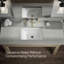 Garniture de robinet de salle de bain mural Tone-70958184