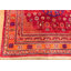 Tapis Khotan en soie mauve rétro Funky