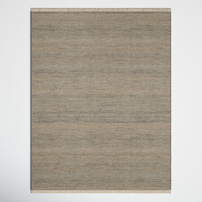 Cassandra Handmadewoven Area Rug in Gray