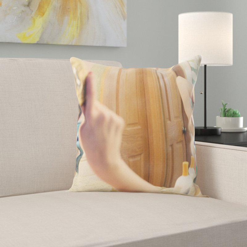 Coussin décoratif belle femme