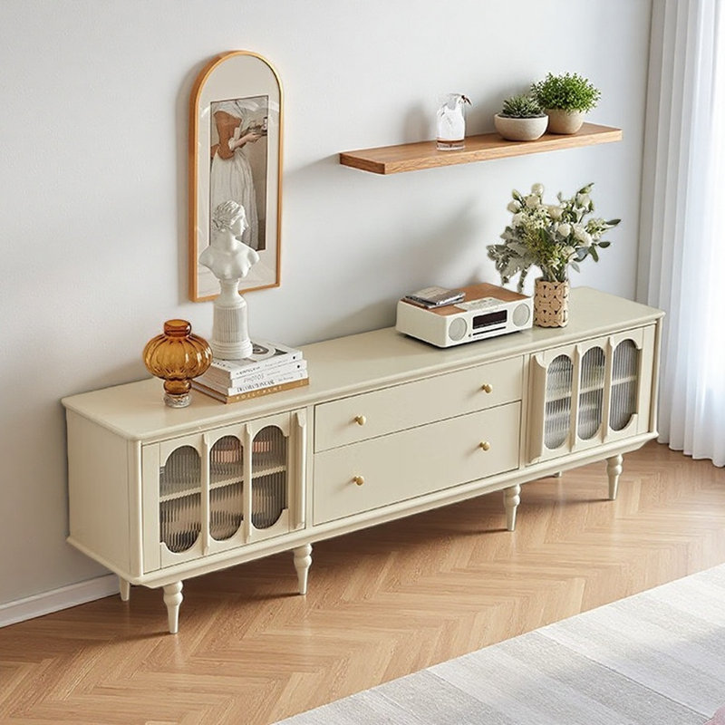 Meuble télé de style crème de luxe French Light