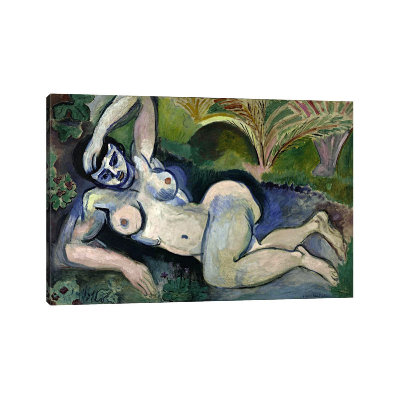 Blue Nude Or Souvenir Of Biskra (1906) by Henri Matisse - Wrapped Canvas Gallery-Wrapped Canvas Giclée