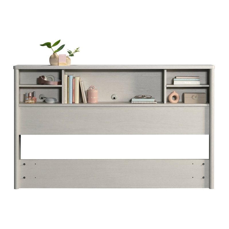Tête de lit grand, tête de lit double, tête de lit en bois, tête de lit avec rangement, Blanc