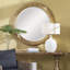 Miroir mural rond en rotin Mellonia-119935141