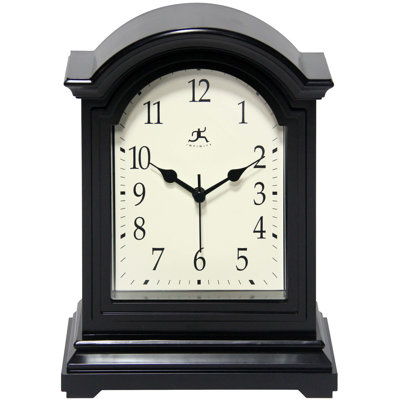 Classic Grandfather Plastic Tabletop Clock 9 Inches