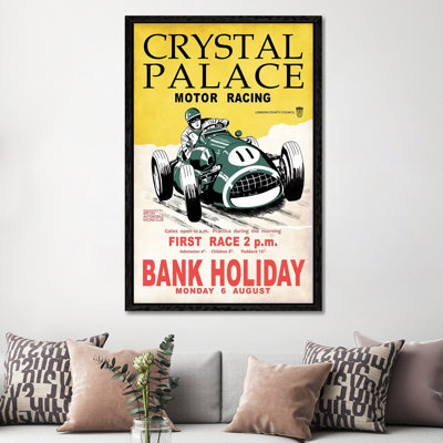 Crystal Palace Racing II 1 Piece Wall Art on Canvas