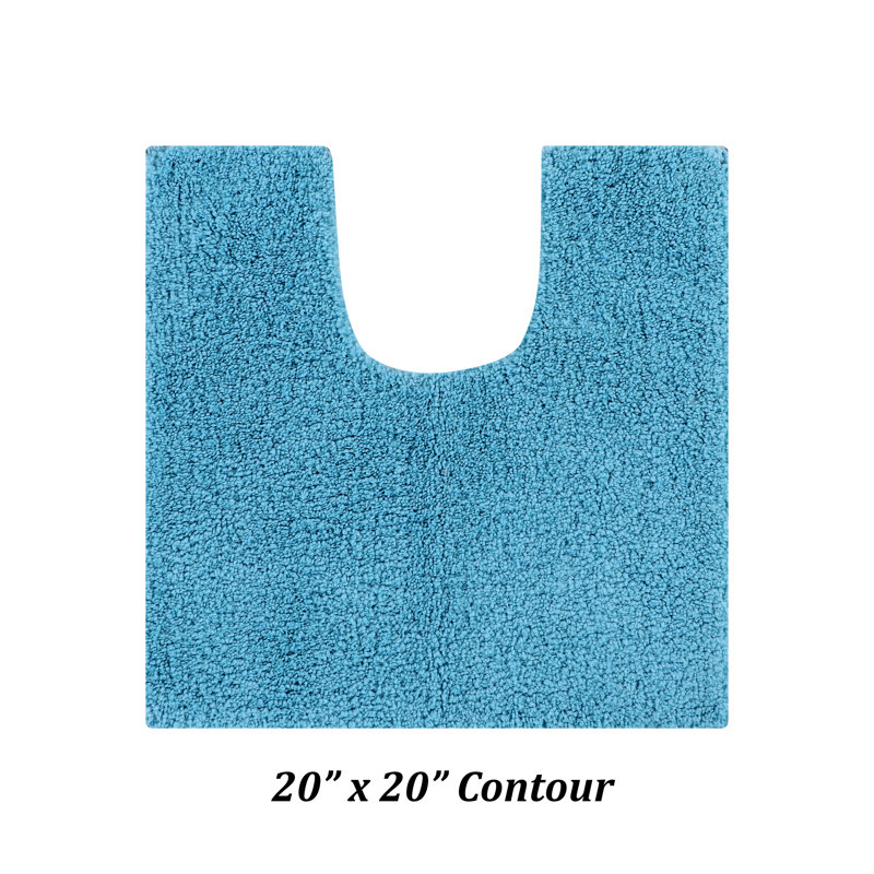 Tapis pour salle de bain Berrywood, Bleu