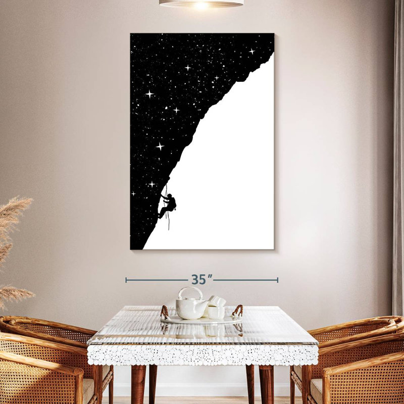 Senne Night Climbing I, 51" H x 34" W