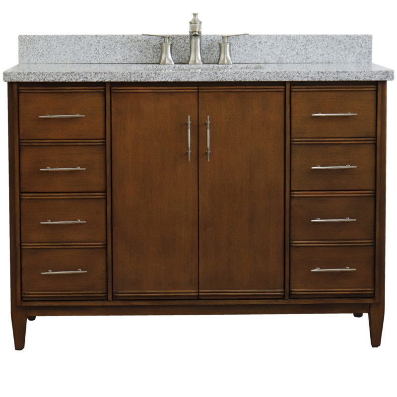 Ensemble de meuble-lavabo simple 49 po Harvell, gris