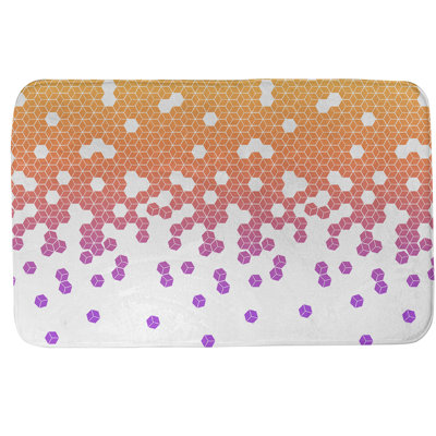 Tapis pour salle de bain cube culbuting Leffel